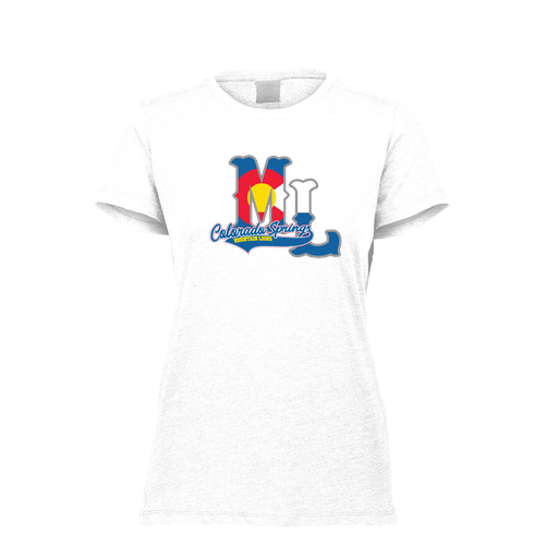 [FTSCUBWH-FAXS-LOGO2] Decker Women's Tri-Blend T-Shirt - Short Sleeve (Female Adult XS, White, Logo 2)