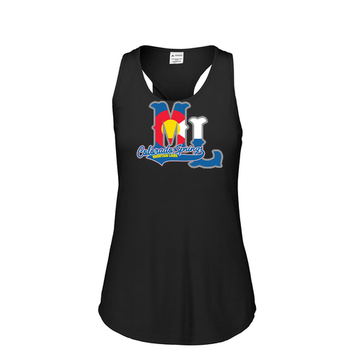 [3078.K94.S-LOGO2] Ladies Tri Blend Tank Top (Female Adult S, Black, Logo 2)