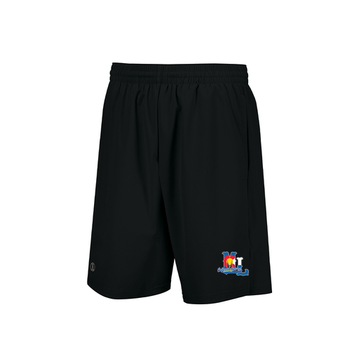 [229556.080.XS-LOGO2] Men's Weld Short (Adult XS, Black, Logo 2)