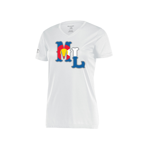 [222820.005.S-LOGO3] Ladies Movement Dri Fit Shirt (Female Adult S, White, Logo 3)